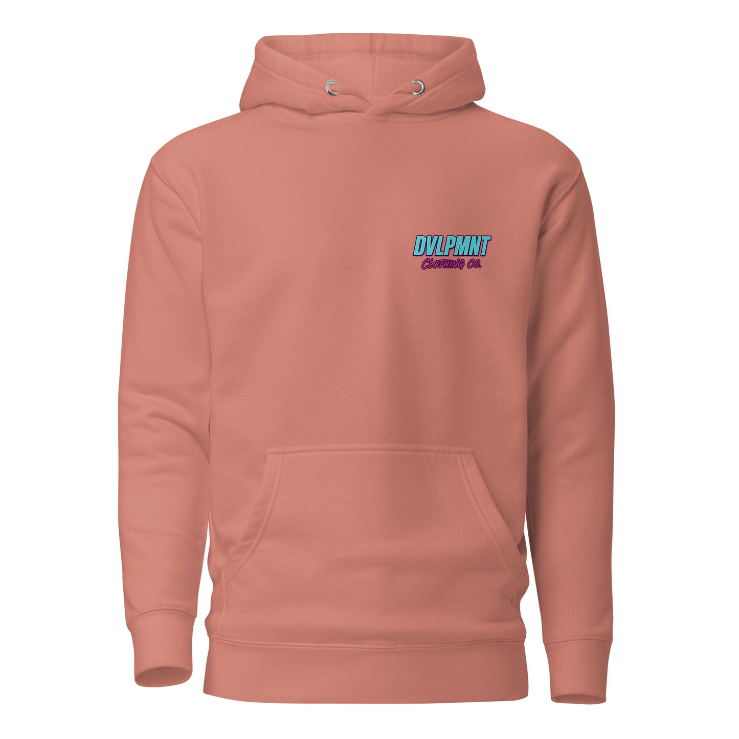 DVLPMNT CO. T-shirt featuring a Chillin Gorilla hoodie design with a relaxed, casual style and vibrant graphic artwork.